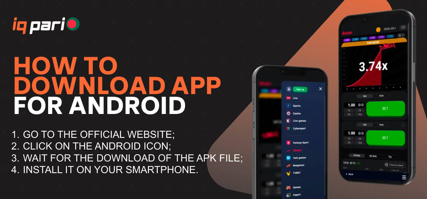 how to download app for android aviator